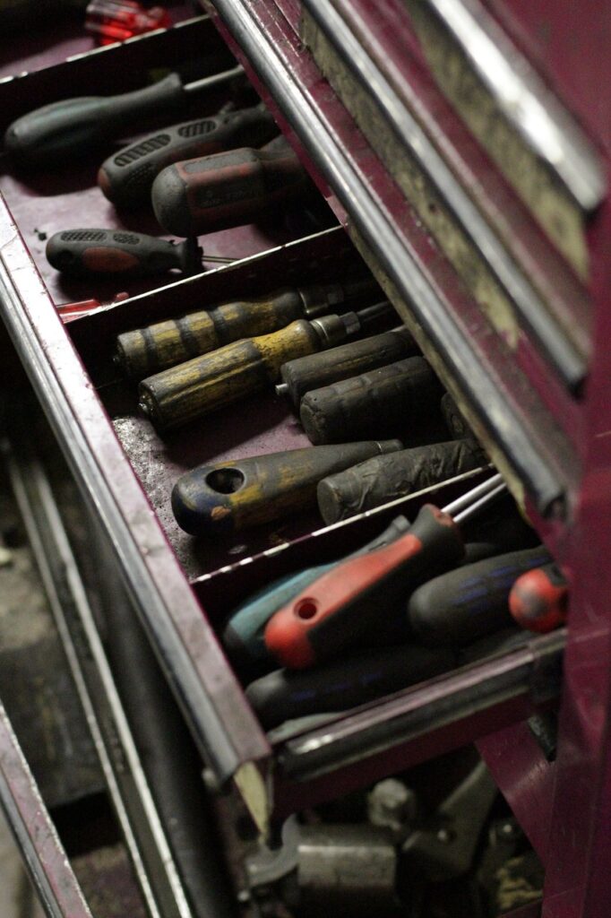 herramientas de un taller en santander